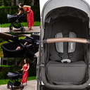 Ver imagem 4 de Carrinho de Bebe Bebe Conforto Base Isofix Kiddo Cosmos Grafite