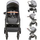 Ver imagem 2 de Carrinho de Bebe Bebe Conforto Base Isofix Kiddo Cosmos Grafite