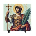 Ver imagem 1 de Quadro Azulejo Santo Expedito Jesus Católico Evangélico