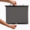 Ver imagem 1 de Cortina Automatica Retratil Isolamento Termico Preto 40x60