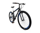 Ver imagem 1 de Bicicleta Aro 26 Aero 21 Marchas Velox - Preto - Ello Cor:preto/azul
