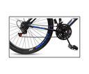Ver imagem 3 de Bicicleta Aro 26 Aero 21 Marchas Velox - Preto - Ello Cor:preto/azul