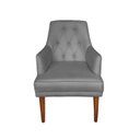 Ver imagem 3 de Kit 4 Cadeiras Paris + 2 Paris Retro Linho Cinza Dominic Decor