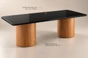 Ver imagem 5 de Mesa de Escritório 230x120cm Retangular - Duo Cone