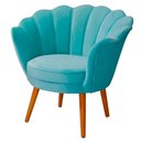 Ver imagem 2 de Kit 2 Poltrona Decorativa Pétala de Flor Sala Esmalteria Salão Escritório