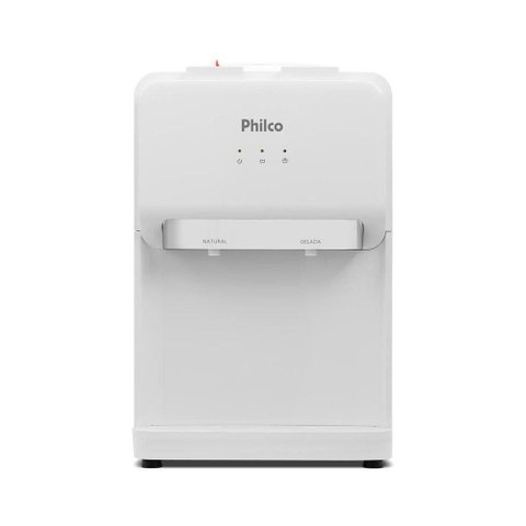 Bebedouro de Mesa Elétrico Philco Pbe11 10l ou 20l Branco 127v