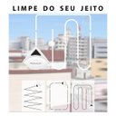 Ver imagem 5 de Limpa Vidro Magnetico Limpador Vidros Janela Aquario Vidraça Espelho Porcelana Dupla Face Dois Lados