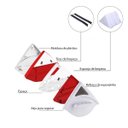 Ver mais imagens de Limpa Vidro Magnetico Limpador Vidros Janela Aquario Vidraça Espelho Porcelana Dupla Face Dois Lados