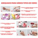 Ver imagem 4 de Limpa Vidro Magnetico Limpador Vidros Janela Aquario Vidraça Espelho Porcelana Dupla Face Dois Lados