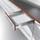 Ver imagem 5 de Gaveta Metálica Baixa (30 Kg) 96,5 x 500mm Tandembox Plus com Blumotion Cinza Blum 01 conjunto