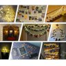 Varal Fotográfico Cordão de Luzes de Led Decorativo para Fotos 2 Metros - 4