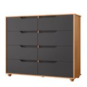 Ver imagem 3 de Cômoda 8 Gavetas Doble