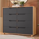 Ver imagem 6 de Cômoda 8 Gavetas Doble