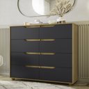 Ver imagem 3 de Cômoda 8 Gavetas Doble