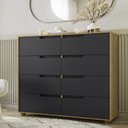 Ver imagem 2 de Cômoda 8 Gavetas Doble