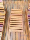 Ver imagem 5 de Kit Serena Lumatê Decor | 2 Espreguiçadeiras + Mesa Madeira Maciça