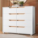 Ver imagem 6 de Cômoda 8 Gavetas Doble