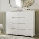 Ver imagem 3 de Cômoda 8 Gavetas Doble