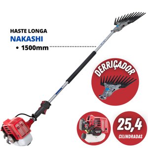 Derriçadeira Profissional Para Colheitas de Café Nakashi com Haste Longa e Mãozinha Simples