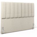 Ver imagem 4 de Kit Cabeceira Cama Box Casal King 195cm com Calçadeira Baú Dália W01 Linho Champagne - Lyam Lyam Dec