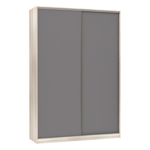 Guarda-roupa Solteiro Luciane 2 Portas de Correr 3 Gavetas Prime Plus 160 Cm