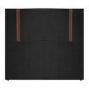 Ver imagem 7 de Kit Cabeceira e Calçadeira Baú para Cama Box Solteiro 90cm Pietro Bouclê - Sofa Store:bouclê Preto