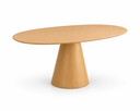 Ver imagem 4 de Mesa de Jantar Cone Oval 140x90cm - Carvalho Avenna