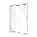 Ver imagem 2 de Porta de Alumínio de Correr 215x150cm 3 Folhas com Vidro Lucasa Alumínio