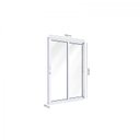 Ver imagem 5 de Porta de Alumínio de Correr 215x150cm 2 Folhas com Vidro Lucasa Aluminío