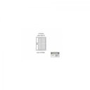 Ver imagem 4 de Porta de Alumínio de Correr 215x150cm 2 Folhas com Vidro Lucasa Aluminío