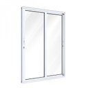 Ver imagem 2 de Porta de Alumínio de Correr 215x150cm 2 Folhas com Vidro Lucasa Aluminío