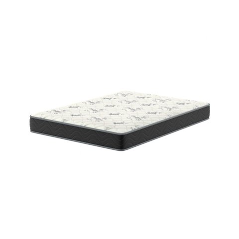 Colchão Casal Jade 20x 188x 138cm Montreal Branco/Preto