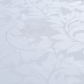 Toalha de Mesa Jantar 6 Lugares Jacquard 2,10x1,40m Branco - 2