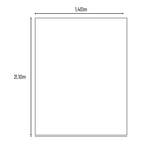 Ver imagem 4 de Toalha de Mesa Jantar 6 Lugares Jacquard 2,10x1,40m Branco