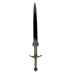 Adaga Punhal Medieval em Metal Anime 35 X 8 Cm - 6
