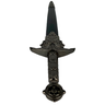 Adaga Punhal Medieval em Metal Anime 35 X 8 Cm - 13