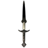 Adaga Punhal Medieval em Metal Anime 35 X 8 Cm - 3
