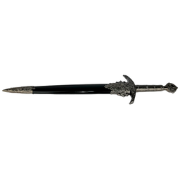 Adaga Punhal Medieval em Metal Anime 35 X 8 Cm - 15