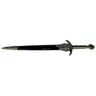 Adaga Punhal Medieval em Metal Anime 35 X 8 Cm - 15