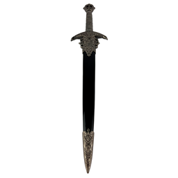 Adaga Punhal Medieval em Metal Anime 35 X 8 Cm - 10