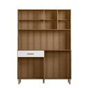Ver imagem 3 de Kit Cozinha Viena Plus 1200 Branco Ripado Madine