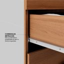 Ver imagem 2 de Guarda Roupa Casal 3 Portas Moema Amendola Touch/nude - Demóbile