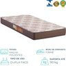 Colchão Solteiro Espuma D28 Pérola Polar 88x188x14 Cm - 5
