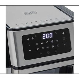 Fritadeira Air Fryer Black Decker 12 Litros Afo12g Preto e Inox 127v - 4