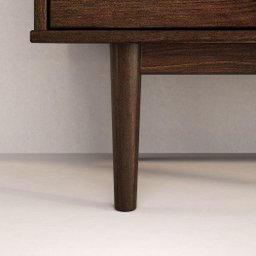Rack de Tv 75 Minimalista 180 Cm Cor Imbuia 3 Portas Tecca Idimex - 6