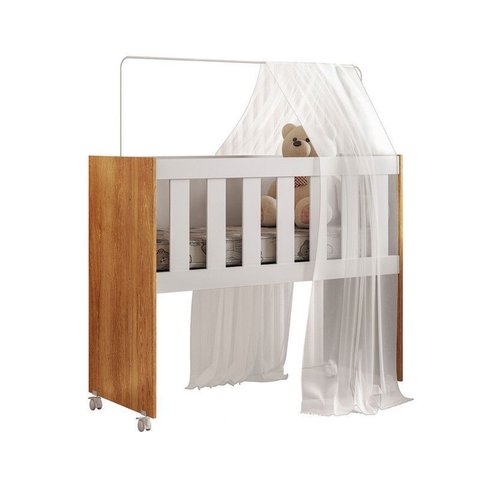 Mini Berço Multiuso 5 em 1 com Colchão Flex - Mobibaby