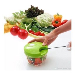 Triturador Alho Manual Processador Picador Fatiador Legumes P - 3