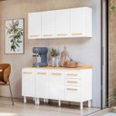 Ver imagem 4 de Conjunto de Cozinha Lily Modulado com 8 Portas 2 Gavetas