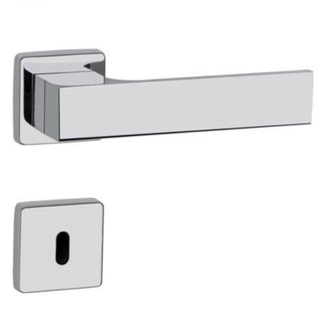Fechadura Externa Design Unique 55mm Cromado - 43-2454 - Lockwell