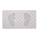 Ver imagem 1 de Tapete Box Banheiro 66x37cm Pvc Antiderrapante Base Ventosa